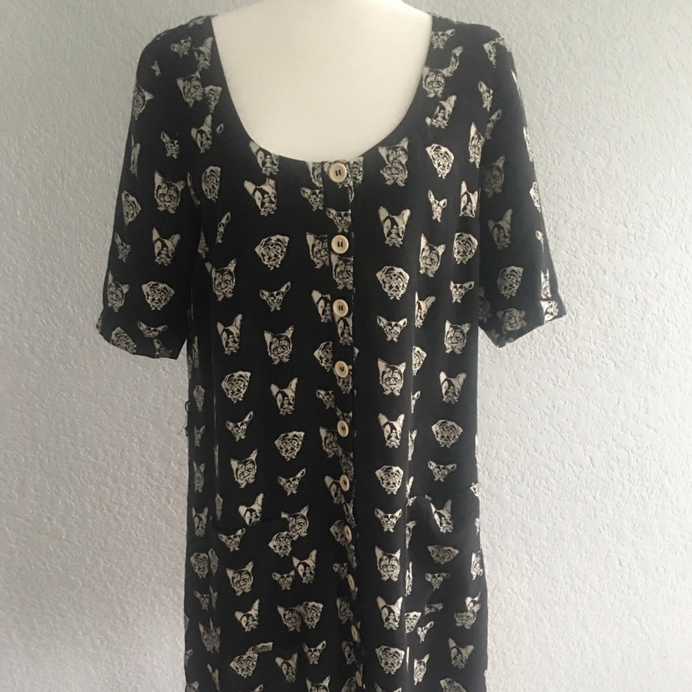 Anthropologie Maeve silk dress M